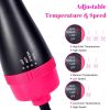 Hair Dryer 3 in 1 Hot Air Brush Styler and Volumizer Blow Dryer Salon Blower Brush Electric Hair Straightener Curler Comb